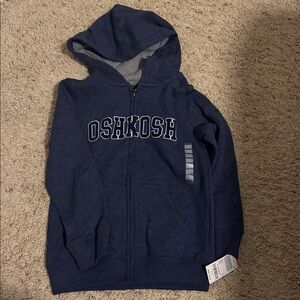 OshKosh B'gosh Dark Blue Zip-Up NWT